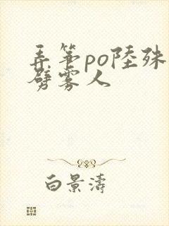 弄筝po陆殊词劈雾人封面