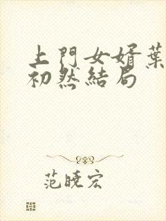 上门女婿叶辰萧初然结局