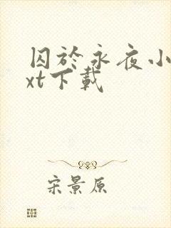 囚于永夜小说txt下载封面