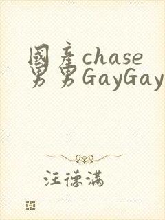 国产chase男男GayGay封面