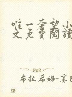 唯一奢望小说全文免费阅读