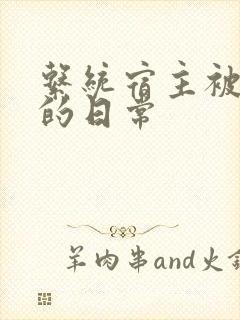 系统宿主被灌满的日常