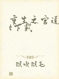 重生之官道txt下载封面