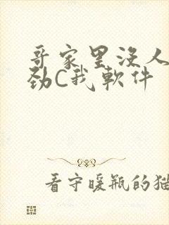 哥家里没人使点劲C我软件