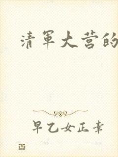 清军大营的女囚封面