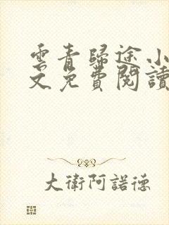 云青归途小说全文免费阅读