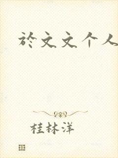 于文文个人简历