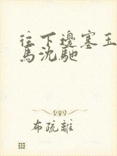 往下边塞玉器骑马沈驰