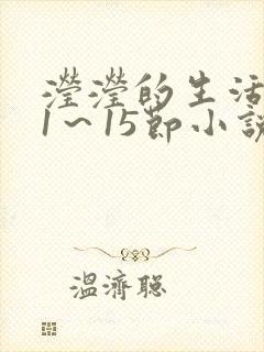 滢滢的生活日记1～15节小说