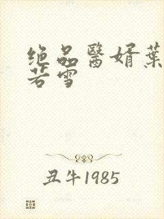 绝品医婿叶凡唐若雪