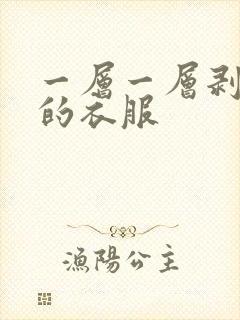 一层一层剥开你的衣服封面
