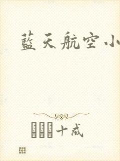 蓝天航空小说封面