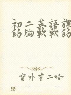 初二英语课代表的胸软软的