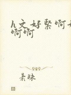 h文好紧啊好大啊啊