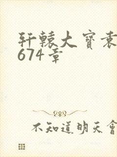 轩辕大宝袁雪妃674章