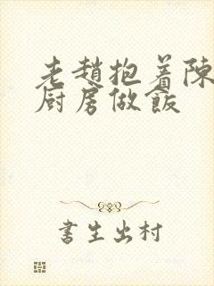 老赵抱着陈婷在厨房做饭