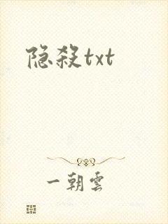 隐杀txt