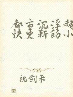 都市沉浮超前超快更新的小说