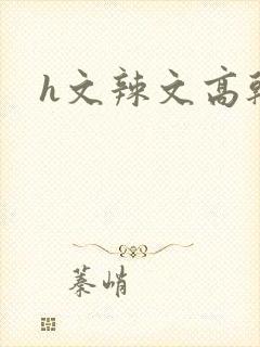 h文辣文高干文封面