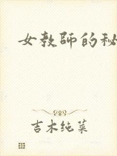 女教师的秘密封面