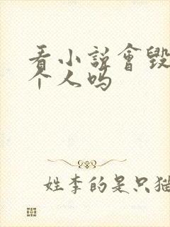 看小说会毁掉一个人吗封面