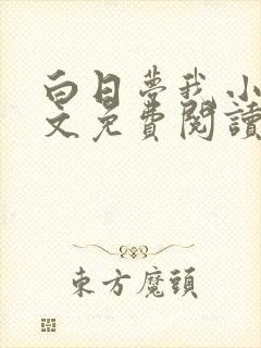 白日梦我小说全文免费阅读