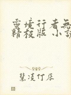 灵境行者无错字精校版 小说