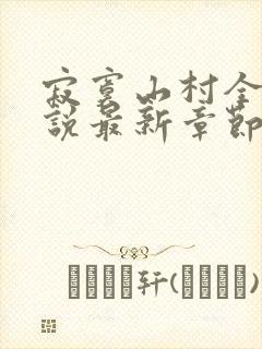 寂寞山村全部小说最新章节