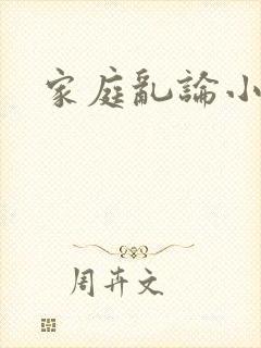 家庭乱论小说