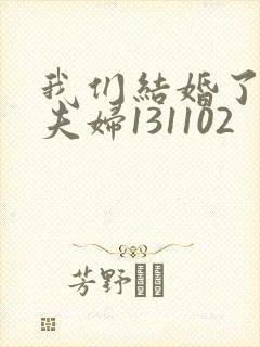 我们结婚了初恋夫妇131102封面