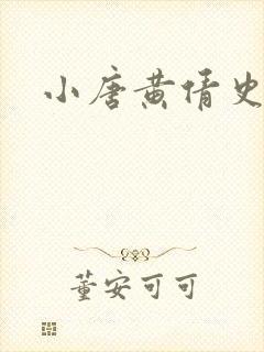 小唐黄倩史