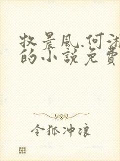 牧晨风.何湘雪的小说免费阅读最新封面