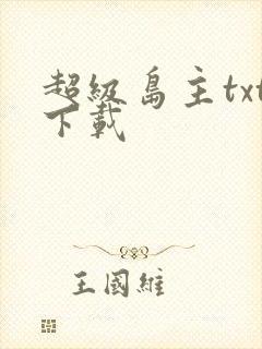 超级岛主txt下载