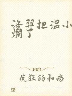 洛羿把温小辉做烂了