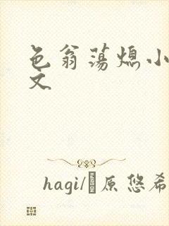 色翁荡熄小说全文