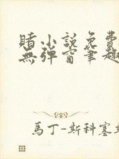 赌小说免费阅读无弹窗笔趣阁