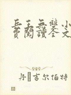 兵王无双小说免费阅读全文封面