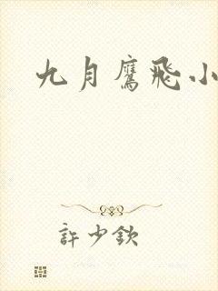 九月鹰飞小说