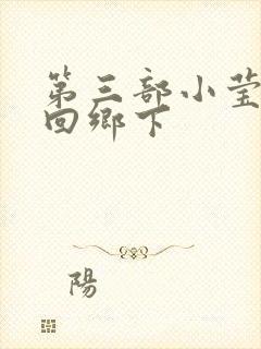 第三部小莹乱翁回乡下封面