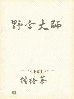 野合大师封面