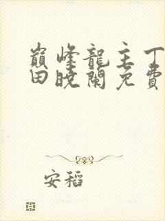 巅峰龙主丁长顺田晓兰免费阅读