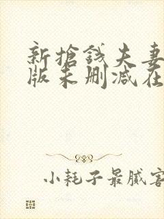 新抢钱夫妻完整版未删减在线免费观看