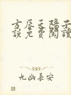 方辰天阳子的小说免费阅读封面