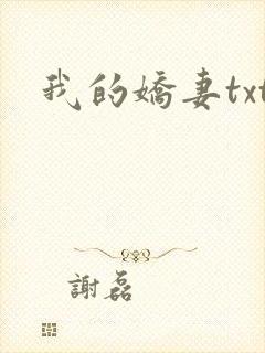 我的娇妻txt封面