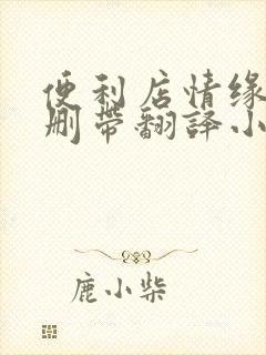 便利店情缘未增删带翻译小说