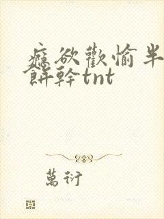 瘾欲欢愉半块小饼干tnt封面