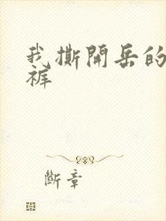 我撕开岳的丁字裤封面