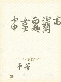 少女白洁高义王申笔趣阁