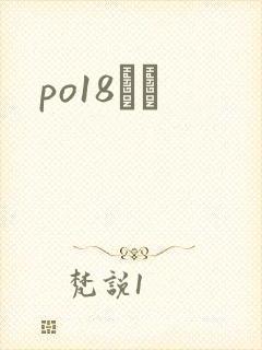 po18С˵封面