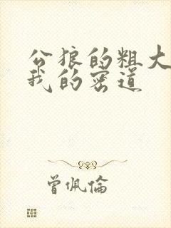 公狼的粗大挺进我的密道